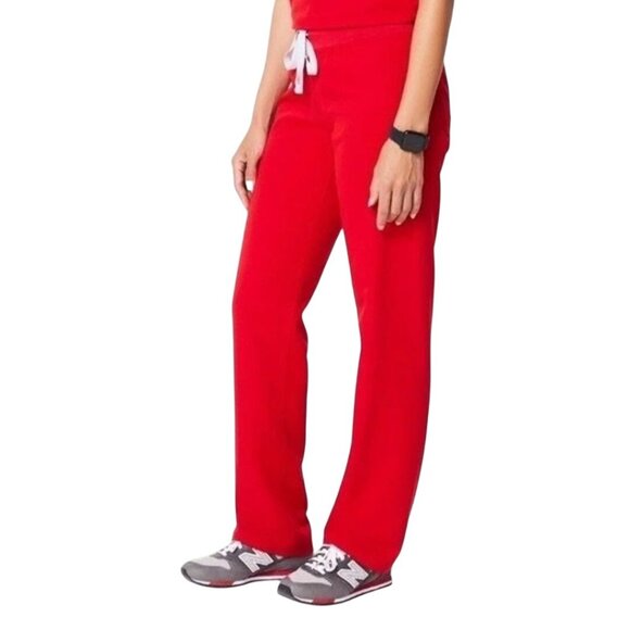 Figs High Waisted Livingston Basic Scrubs T21003 Color PO#1649 2 Pocket Size L - Picture 1 of 7